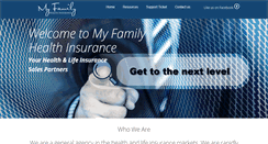 Desktop Screenshot of myfamilyhealthinsurance.com